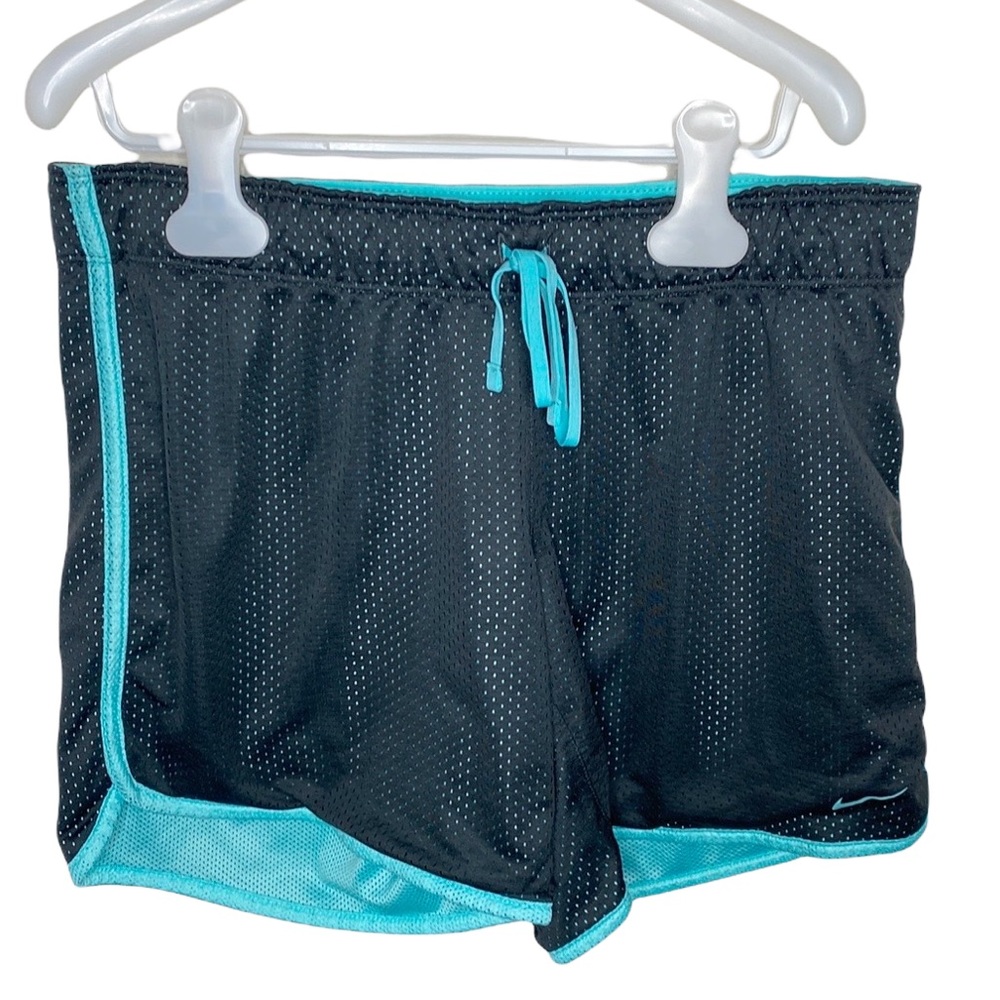 Nike mesh contrast drawstring athletic shorts size S